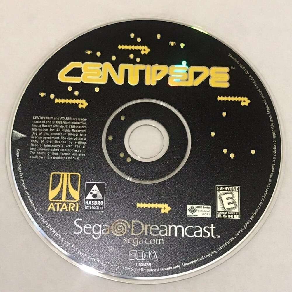 Sega Dreamcast Centipede